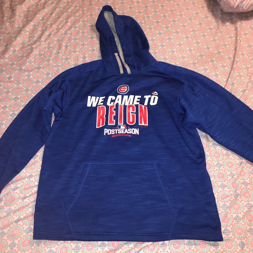 Cubs We Came To Reign Postseason Hoodie